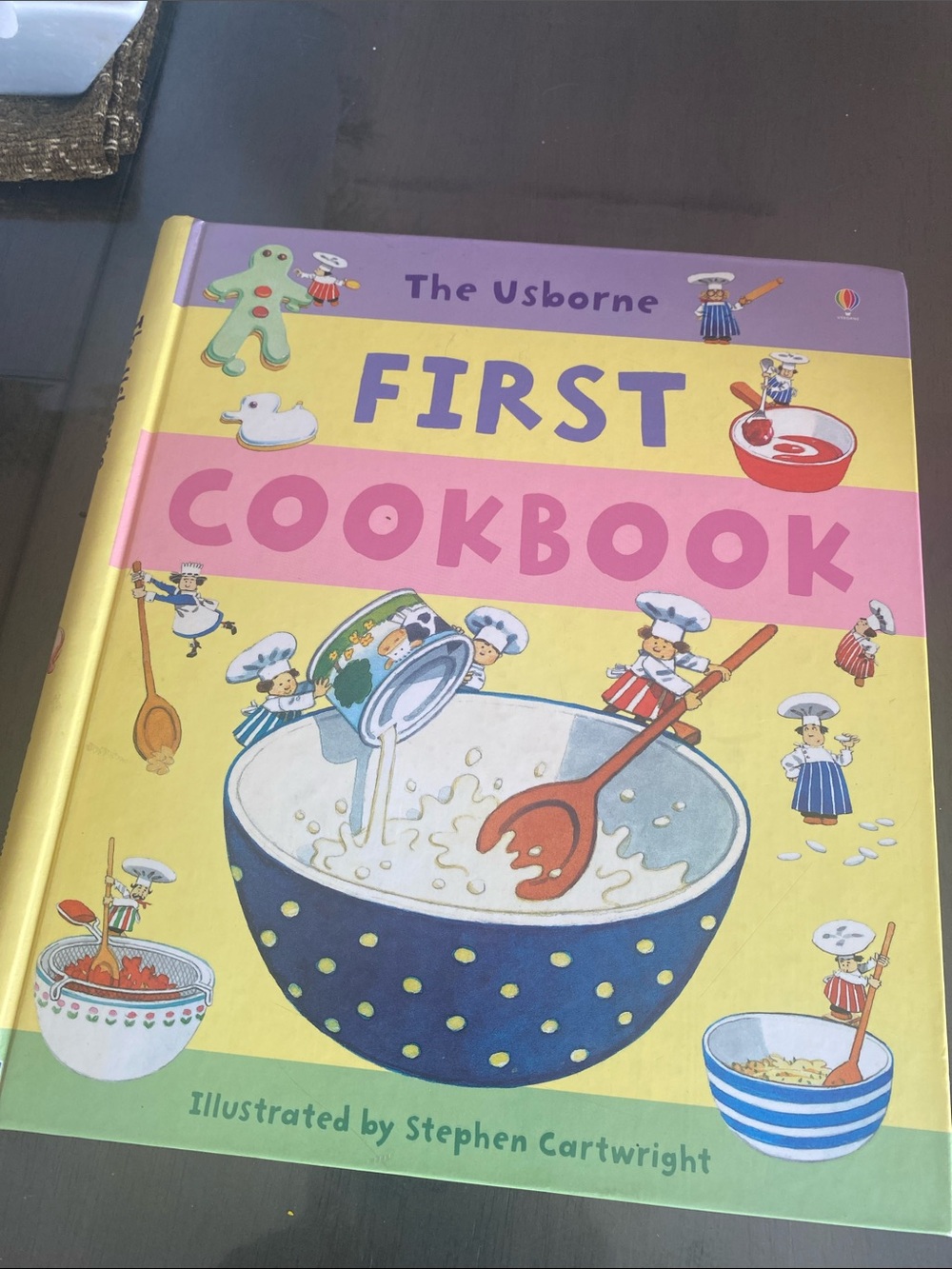 The Usborne First Cookbook beginner recipes